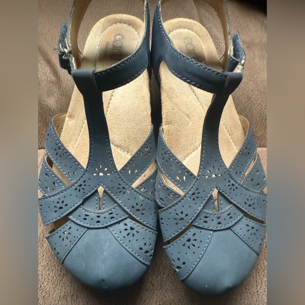Earth Origins Sandals blue 7.5